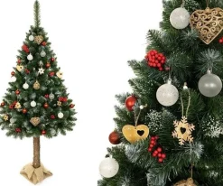 Viking Choice Kunstkerstbomen^Kunstkerstboom - 180 Cm - Op Stam - 3-Delig