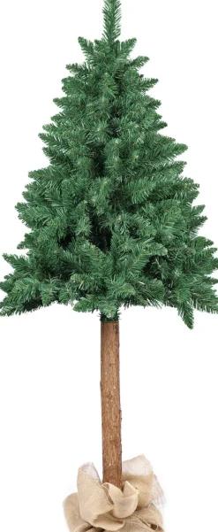 Viking Choice Kunstkerstbomen^Kunstkerstboom 160 Cm - Spar Met Houten Stam