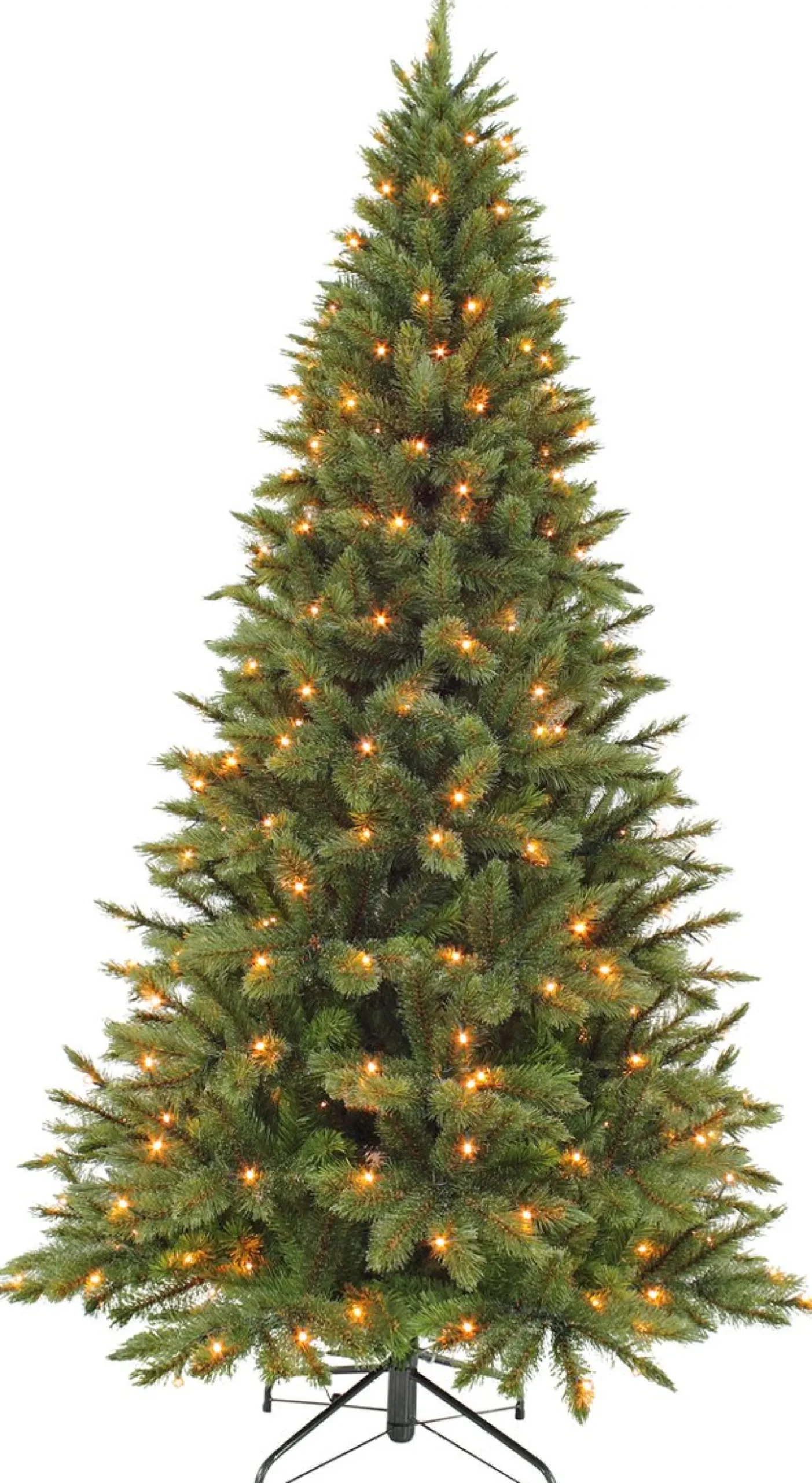 Triumph Tree Kunstkerstbomen^Kunstkerstboom Forest Frosted | Led H120Cm Groen D69Cm