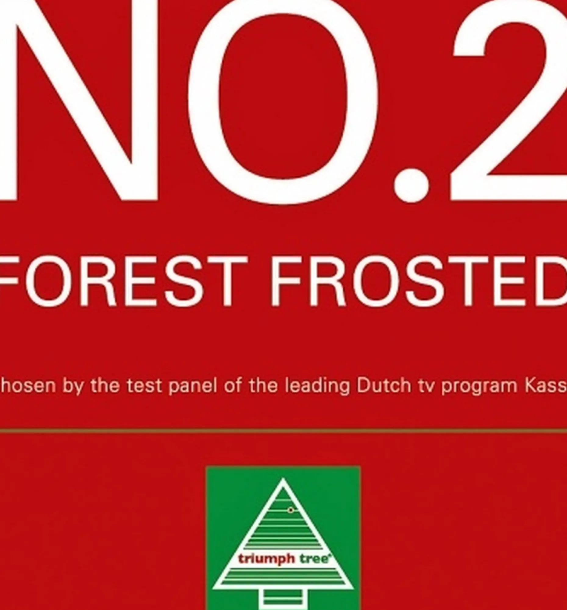 Triumph Tree Kunstkerstbomen^Kunstkerstboom Forest Frosted | Led H120Cm Groen D69Cm