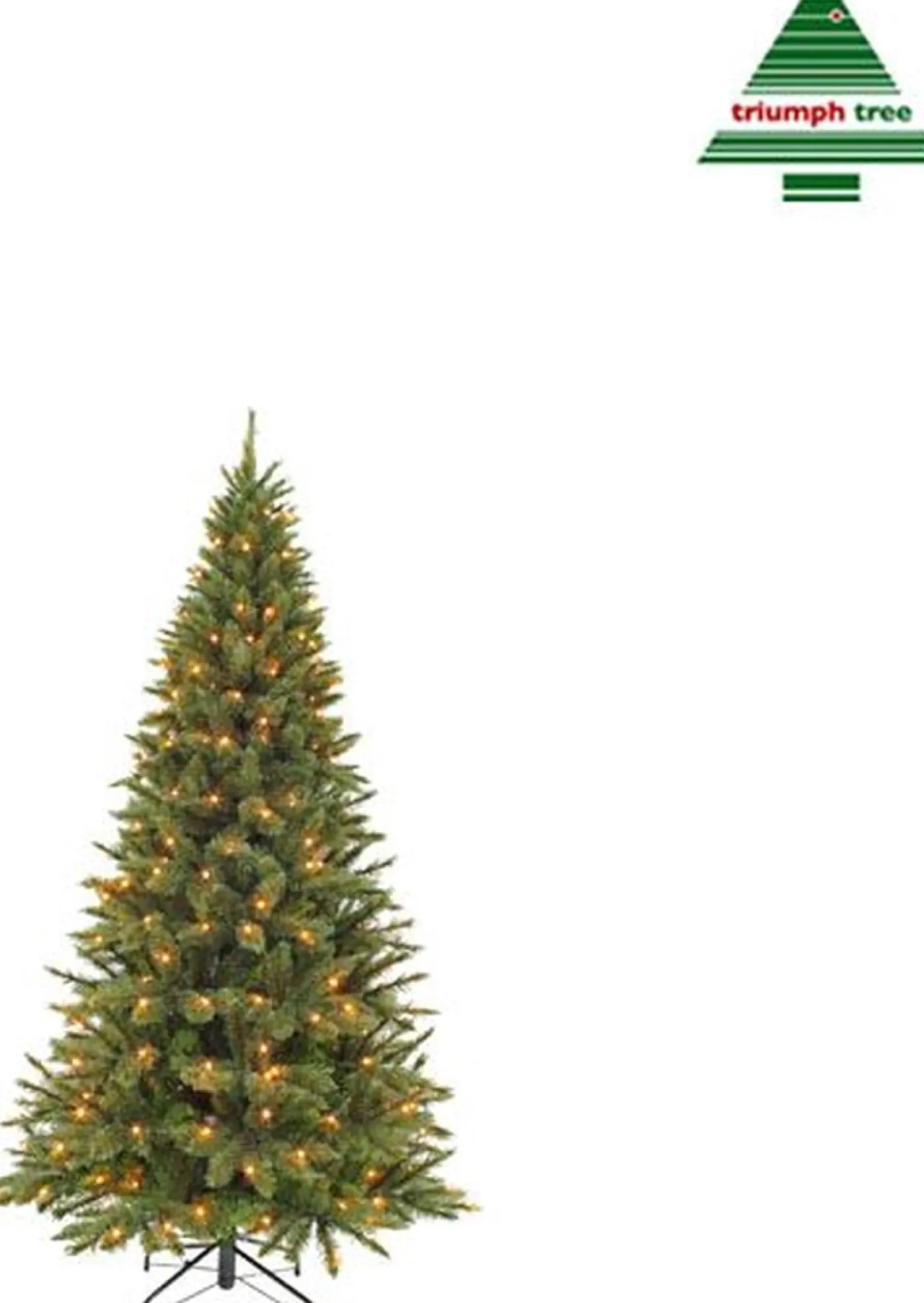 Triumph Tree Kunstkerstbomen^Kunstkerstboom Forest Frosted | Led H120Cm Groen D69Cm