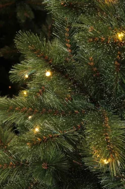 Triumph Tree Kunstkerstbomen^Kunstkerstboom Forest Frosted | Led H120Cm Groen D69Cm