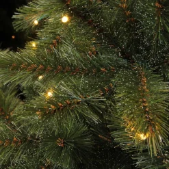 Triumph Tree Kunstkerstbomen^Kunstkerstboom Forest Frosted | Led H120Cm Groen D69Cm