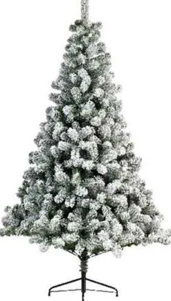 Everlands Kunstkerstbomen^Kunst Kerstboom Imperial Pine - 980 Tips - Met Sneeuw - 240 Cm