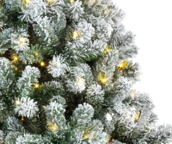 Everlands Kunstkerstbomen^Kunst Kerstboom Imperial Pine Met Sneeuw En Verlichting150 Cm - Kunstbomen