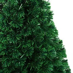 ChristmasGoodz Kunstkerstbomen^Kunstkerstboom Met Glasvezel Verlichting En Decoratie - Kerstboom - Kerst - Led - 120 Cm