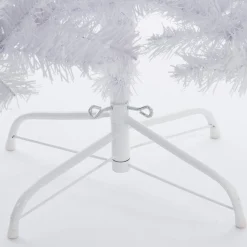 Casaria Kunstkerstbomen^Kunstkerstboom, Wit, 180 Cm, Kerstboom, Met Standaard