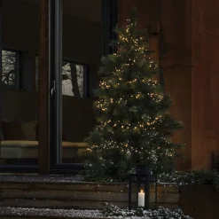 Konst Smide Kerstlichtsnoeren^Led Clusterverlichting Buiten - Koppelbaar - Amber 2200K - 230 Leds - 5 Meter