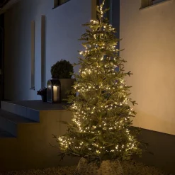 Konst Smide Kerstlichtsnoeren^Led Clusterverlichting Buiten - Koppelbaar - Amber 2200K - Frosted - 230 Leds - 5 Meter