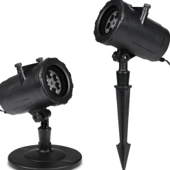 Merkloos Kerstlasers^Led Laser Licht Projector | 72 Motieven | Kerst Verlichting | Verschillende Thema's | Voor Buiten & Binnen |