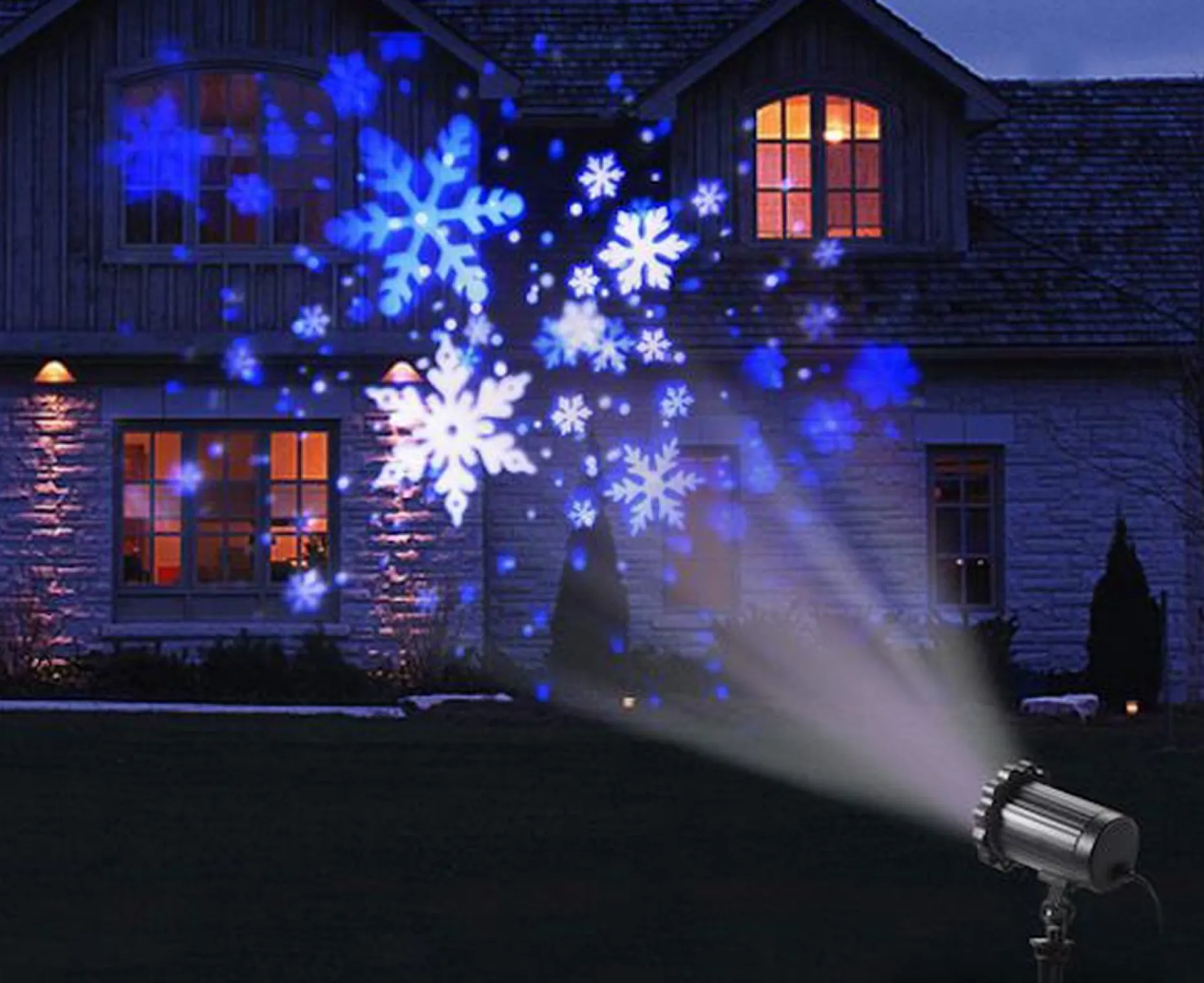 Xd Xtreme Kerstlasers^Led Laserprojector - Energiebesparend - Lamp - Sneeuwvlok - Voor Binnen En Buiten - Kerstverlichting