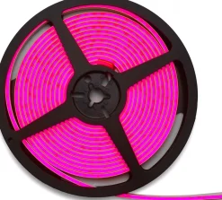 ABC-Led Lichtslangen^Led Neon - Roze - 6X12Mm - 120 Led/M - 12V - 5 Meter