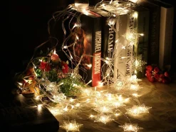 Xd Xtreme Lichtgordijnen^Led Sneeuwvlok Lichtgordijn - Kerstverlichting - Lichtgordijn - Energiebesparend - - Decoratie Verlichting - Kerstdagen - Feestdagen - Feestverlichting - Warm Wit