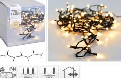 Merkloos Kerstboomverlichting^Led-Verlichting 720 Led's 54 Meter