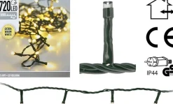 Merkloos Kerstboomverlichting^Led-Verlichting 720 Led's 54 Meter