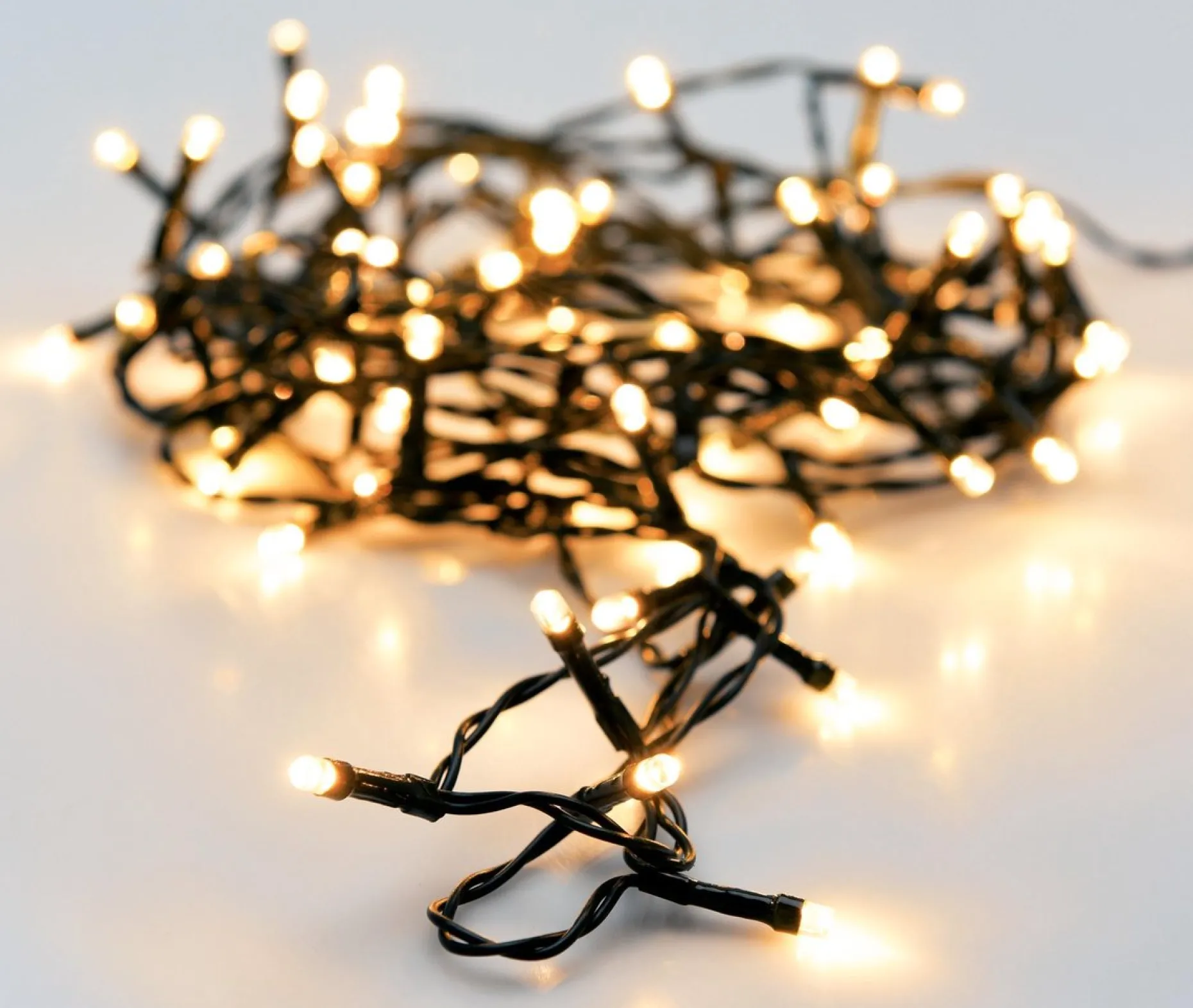 DecorativeLIghting Kerstboomverlichting^Led-Verlichting - 120 Led's - 9 Meter - Extra Warm Wit
