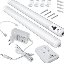 MacLean Lichtgordijnen^Led-Verlichting Onder Kast + Afstandsbediening Energy Mce245