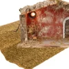 Merkloos Lege Verlichte Kerststal Met Ondergrond - Kerststalletjes Hot