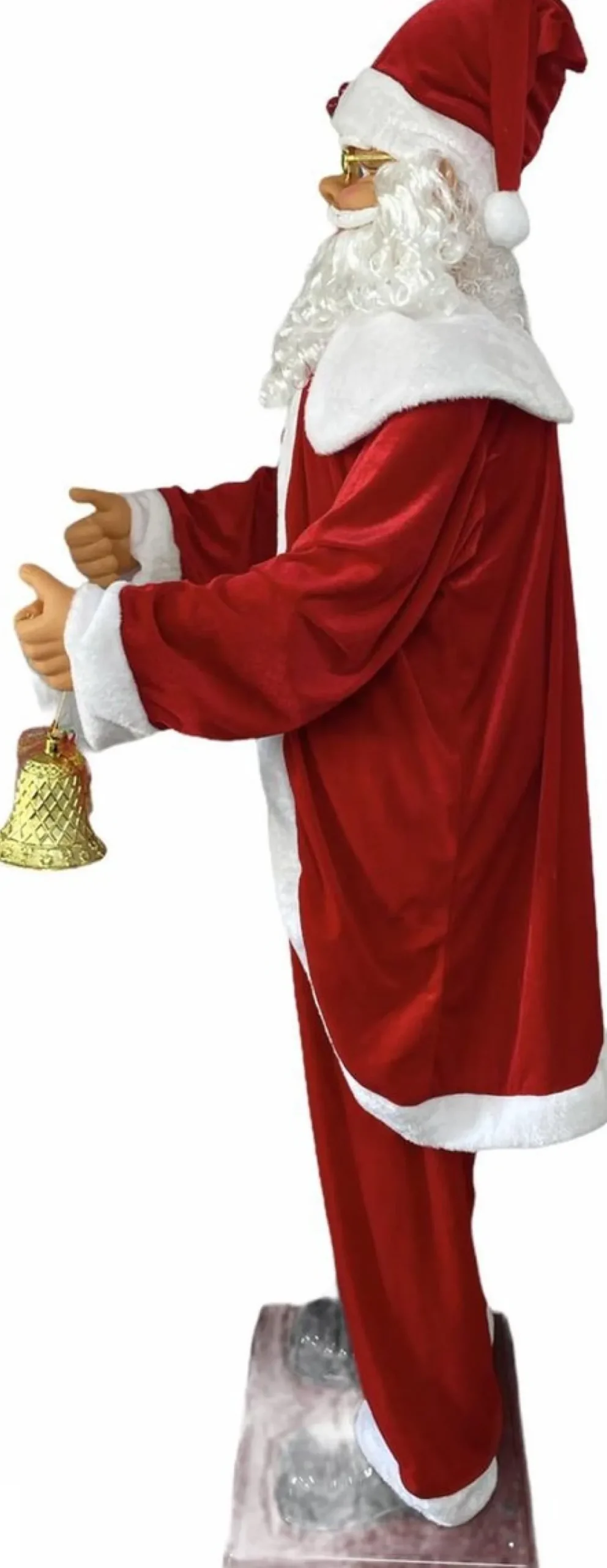 Magic Christmas Toys Levensgrote Kerstman Danst En Zingt (1.80 M) Fashion