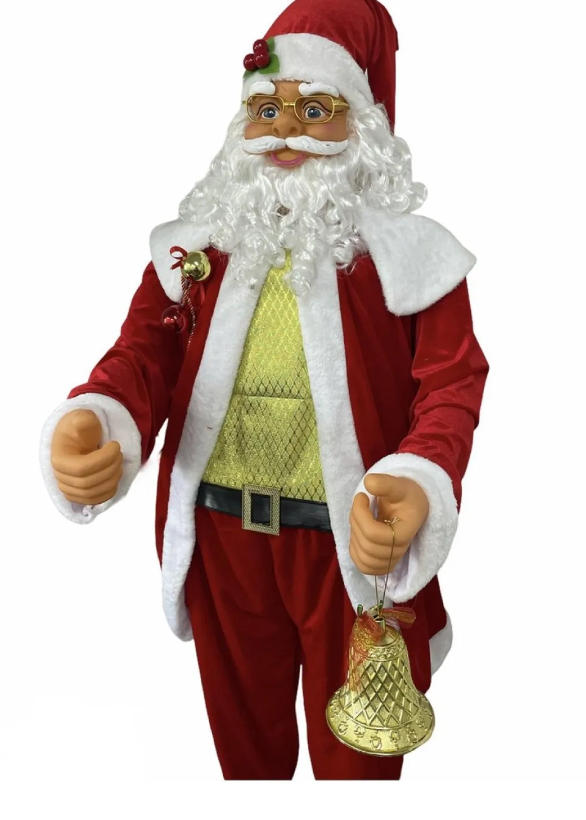 Magic Christmas Toys Levensgrote Kerstman Danst En Zingt (1.80 M) Fashion