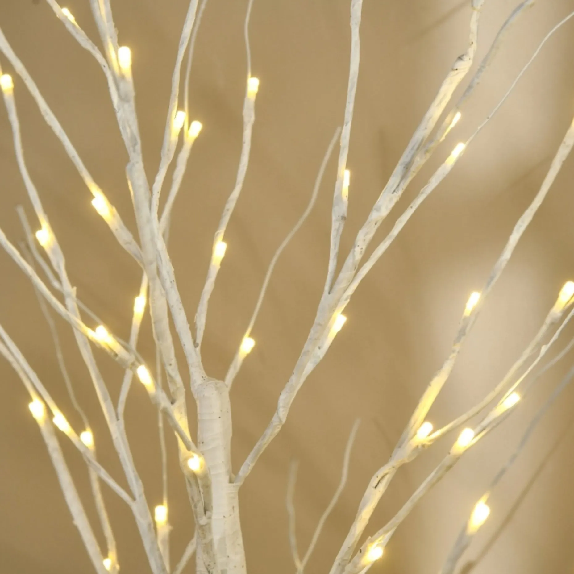 Zenzee Kunstkerstbomen^Lichtboom - Lichttakken - Led Boom - Kerstverlichting - Lichttak - Kerstversiering - Kerst - 180 Cm - 96 Led's - Warmwit