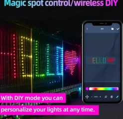 Lichtendirect Lichtgordijnen^-Smart-Lichtslinger-400 Rgb Leds- 2X2M- App-Sfeerverlichting-Decoratie-Kerstverlichting-Tuinverlichting-Bruiloft-Festival-Lichtsnoer-Prikkabel