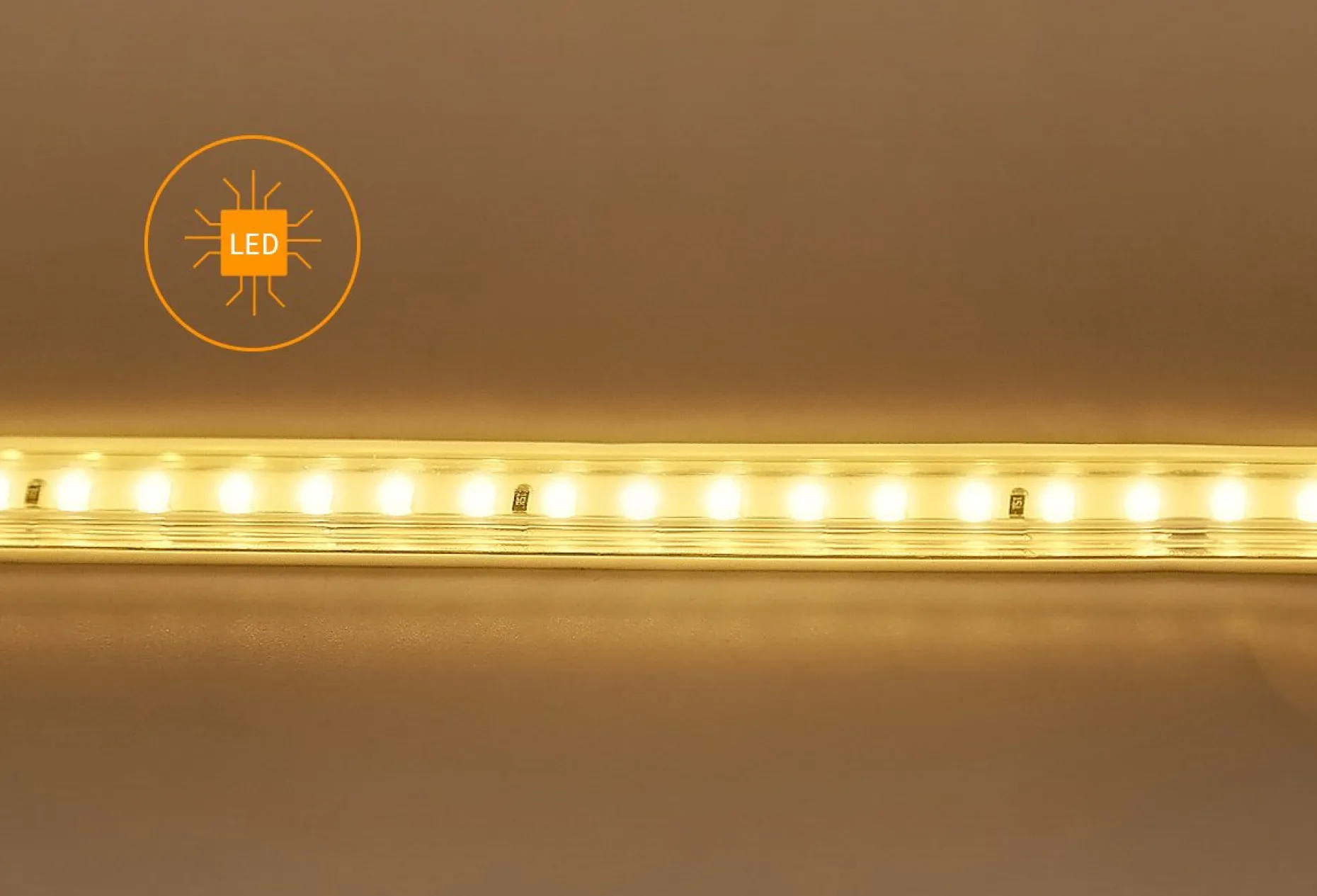 Aigostar Lichtslangen^Lichtslang 50 Meter | 120 Leds/Meter 3000K | Sproeidicht Ip65 | 230V Ac