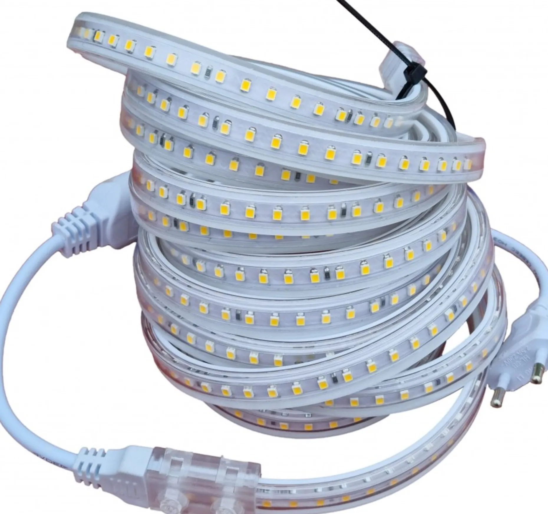 Aigostar Lichtslangen^Lichtslang Plat 3000K - 10 Meter | 230V Ac - 120 Led's/M | Sproeidicht Ip65
