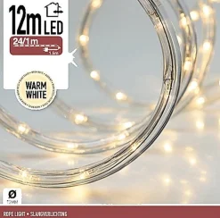 RTM Lighting Lichtslangen^Lichtslang / Slangverlichting 12M Met 288 Led Lampjes - Extra Warm Wit Licht