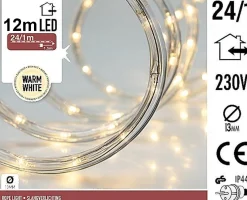 RTM Lighting Lichtslangen^Lichtslang / Slangverlichting 12M Met 288 Led Lampjes - Extra Warm Wit Licht