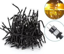 Aigostar Kerstlichtsnoeren^Lichtstring Warmwit - 2400K | 10 Meter - 500 Led's | Waterdicht Ip44 | 230Vac - 24V