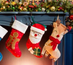 Sass u0026 Belle Lieve Christmas Stocking Met Rendier Met Rode Sjaal En Bungelende Pootjes Van Sass & Belle Clearance