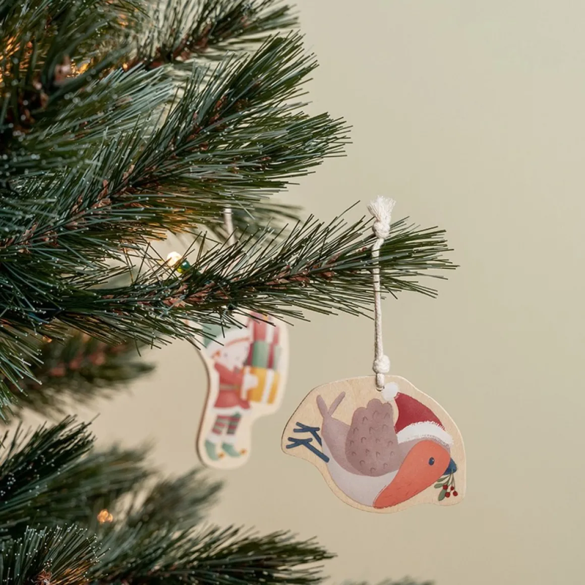 Little Dutch Houten Kersthangers - Kerstdecoratie Cheap