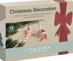 Little Dutch Houten Kersthangers - Kerstdecoratie Cheap
