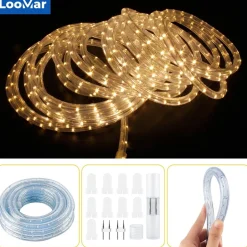 LooMar Lichtslangen^ Kerst Verlichting - Geschikt Voor Buiten - Led - 12M