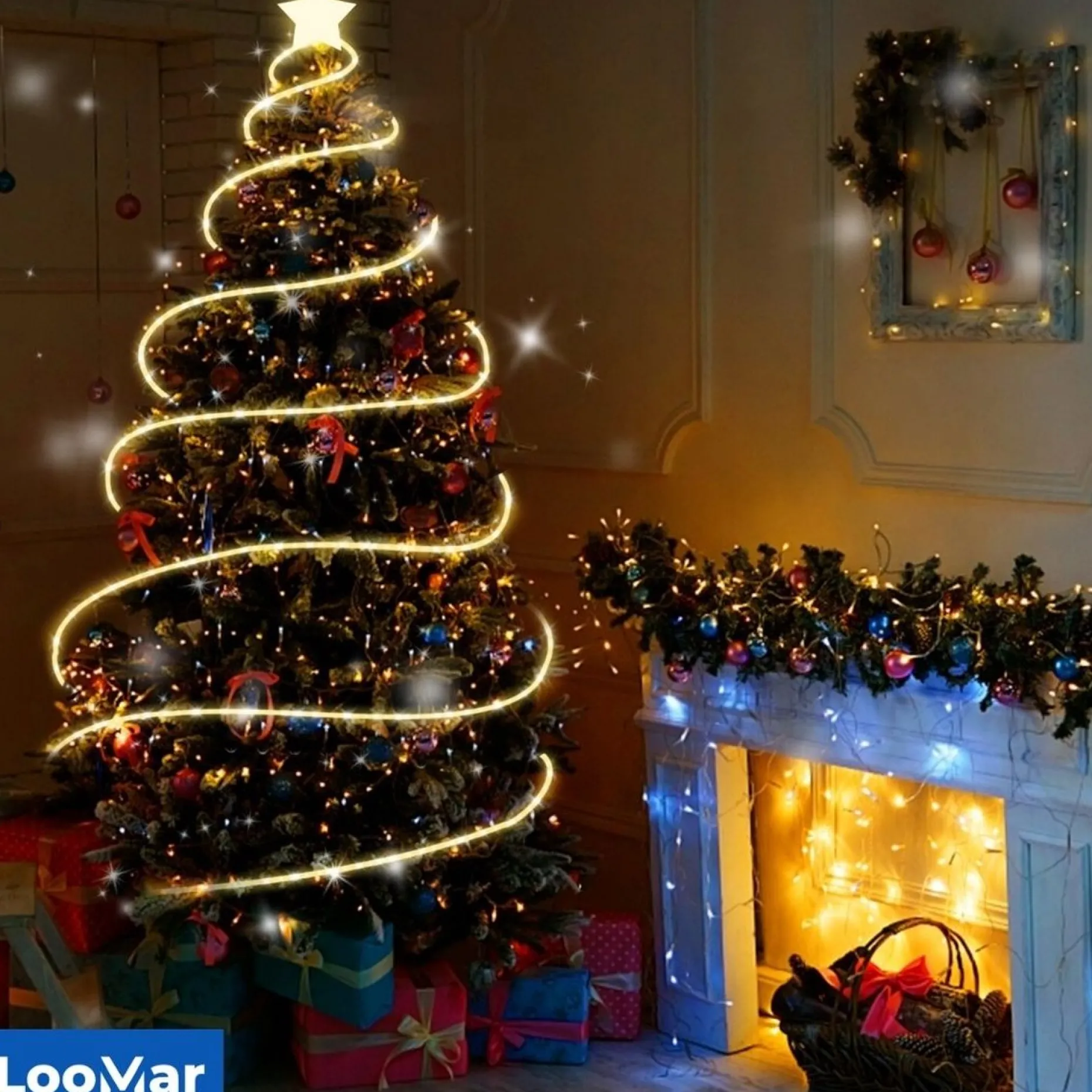 LooMar Lichtslangen^ Kerst Verlichting - Geschikt Voor Buiten - Led - 12M