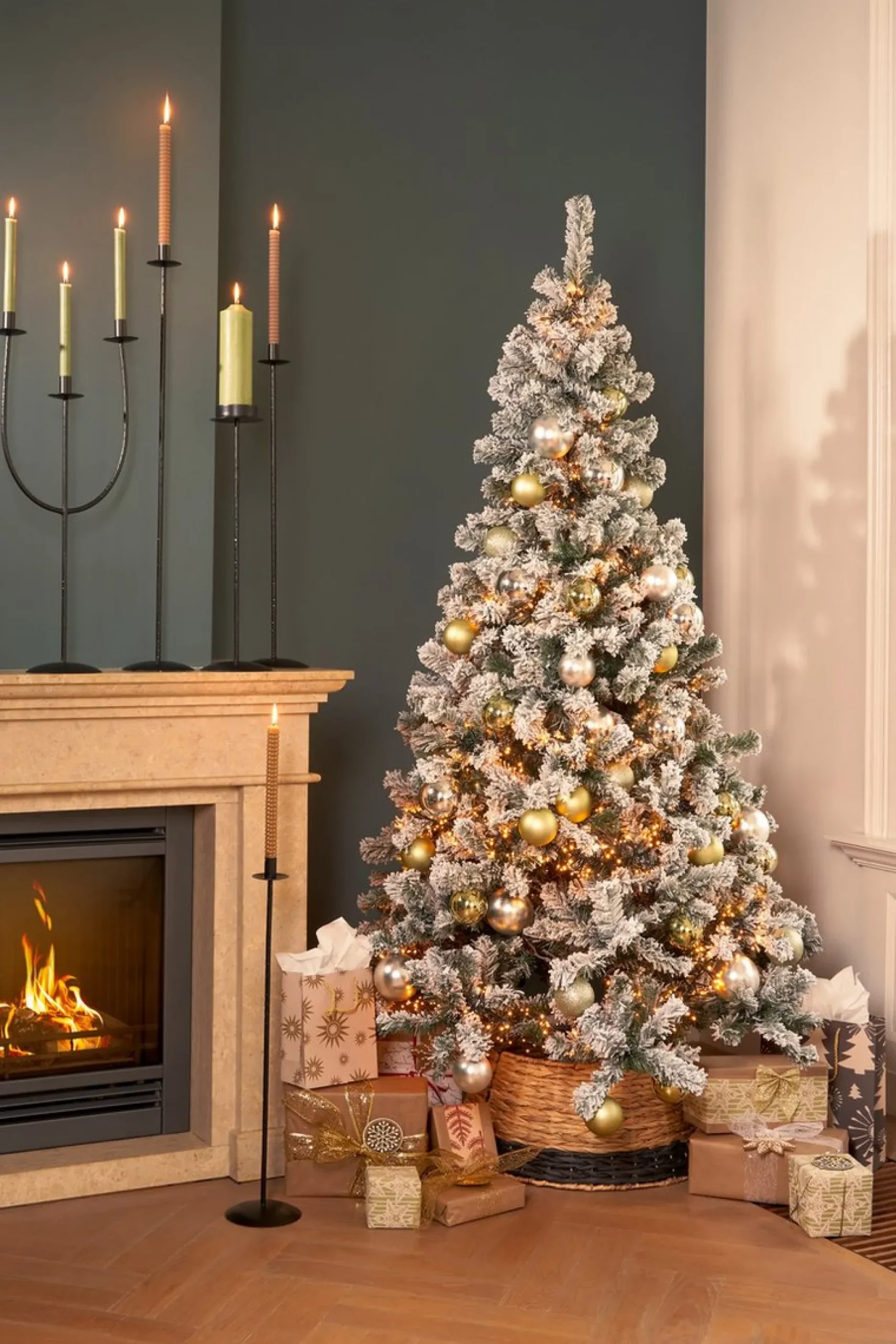 Luca lighting Kerstlichtsnoeren^ Cluster Kerstverlichting Met 1512 Led Lampjes - L Warm Wit 970 Cm
