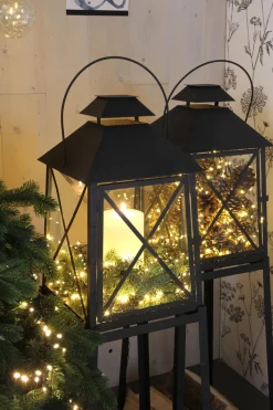 Luca lighting Kerstlichtsnoeren^ Cluster Kerstverlichting Met 1512 Led Lampjes - L Warm Wit 970 Cm