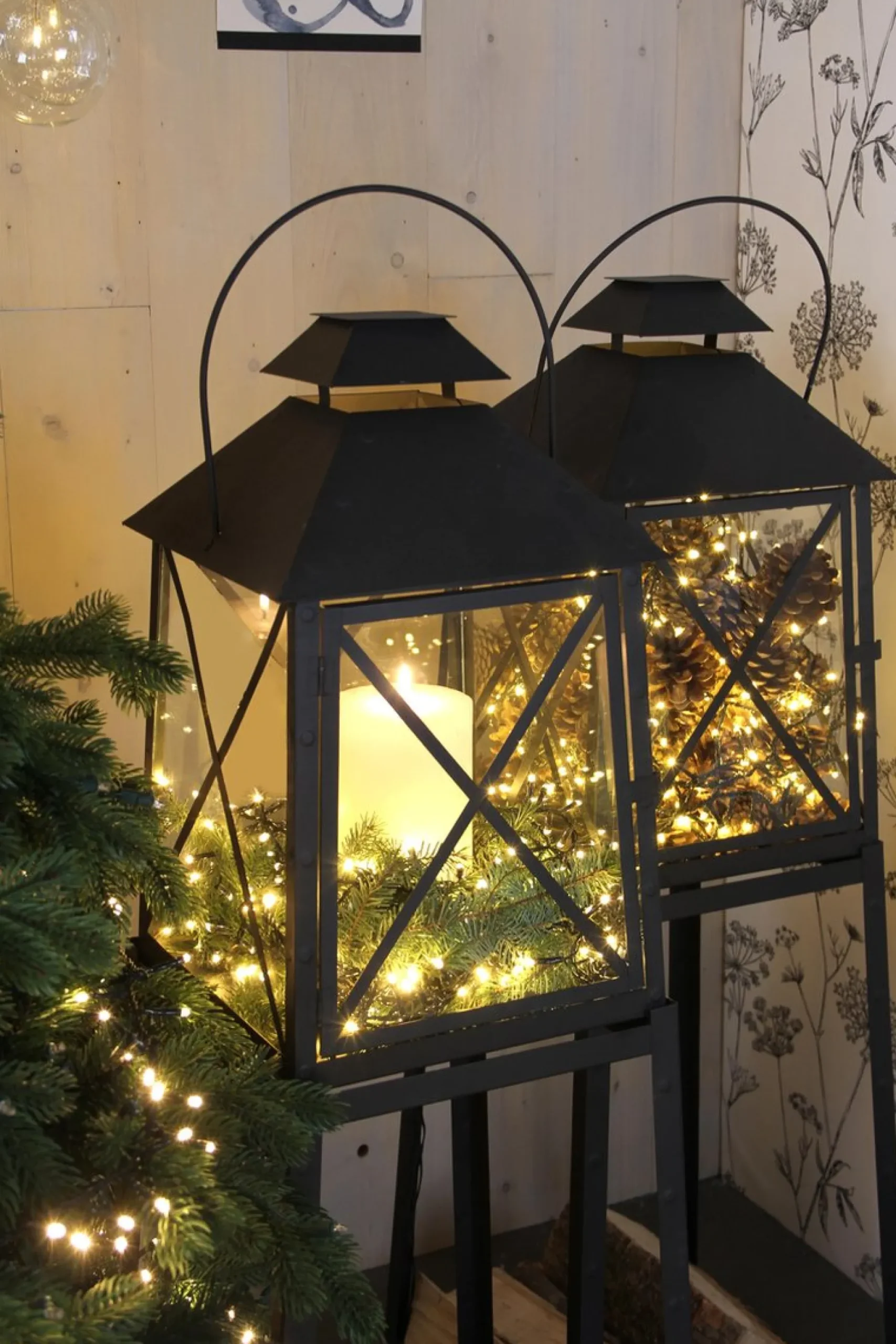 Luca lighting Kerstlichtsnoeren^ Cluster Kerstverlichting Met 1512 Led Lampjes - L Warm Wit 970 Cm