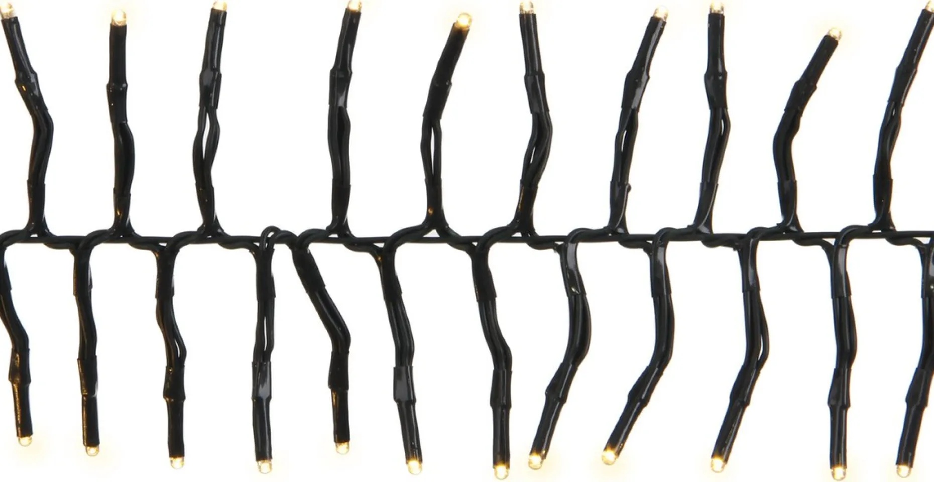 Luca lighting Kerstlichtsnoeren^ Cluster Kerstverlichting Met 576 Led Lampjes - L Warm Wit 420 Cm