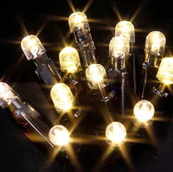 Luca lighting Kerstlichtsnoeren^ Connect 24 Lichtsnoer Met 98 Led Lampjes - L1000 Cm - Warm Wit