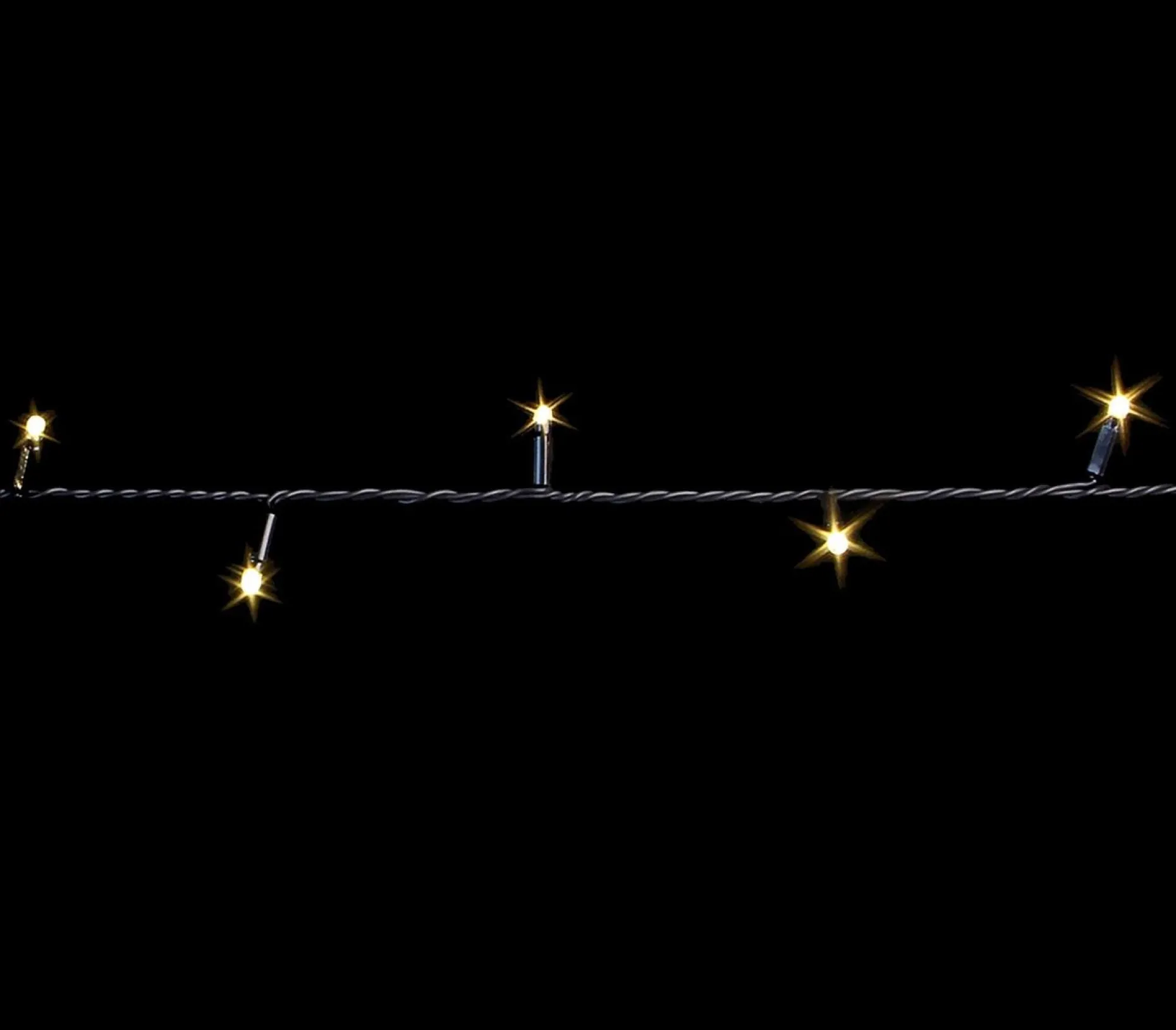 Luca lighting Kerstlichtsnoeren^ Connect 24 Lichtsnoer Met 98 Led Lampjes - L1000 Cm - Warm Wit