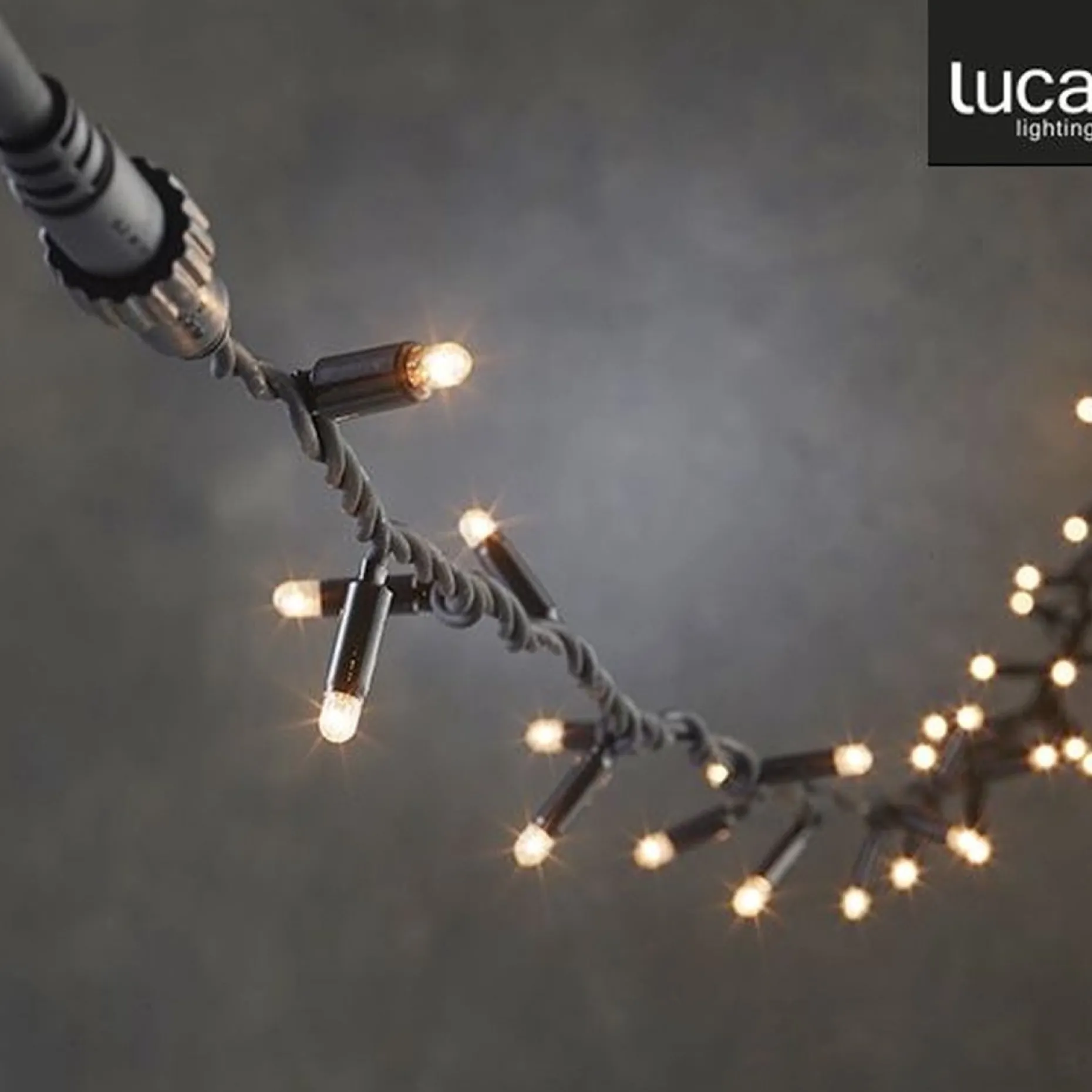Luca lighting Kerstlichtsnoeren^ Connect Xp Lichtsnoer Met 50 Led Lampjes - L500 Cm - Helder Wit