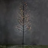 Luca lighting Verlichte Kerstfiguren^ - Garden D''Light Tak Boom Zwart Warm Wit 118Led Ip44 8 Function Controller En Timer - L80Xh150Cm - Woonaccessoires En Seizoensgebondendecoratie (Europese Stekker )