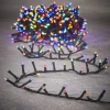 Luca lighting Kerstlichtsnoeren^ - Snake Light Multicolour 2000Led Ip44 8 Function Controller And Timer - L4000Cm