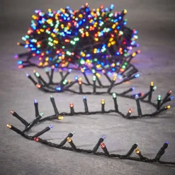 Luca lighting Kerstlichtsnoeren^ - Snake Light Multicolour 2000Led Ip44 8 Function Controller And Timer - L4000Cm