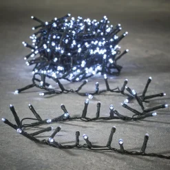 Luca lighting Kerstlichtsnoeren^ - Snake Light Wit 100Led Met Outdoor Batterij Box En Timer - L200Cm - Woonaccessoires En Seizoensgebondendecoratie