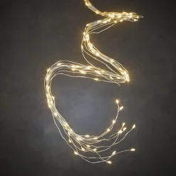 Luca lighting Kerstlichtsnoeren^ - String Bundle Silver Classic White 900Led Ip44 L300Cm