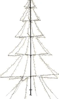 Lumineo Verlichte Kerstfiguren^ Kerstboom Vorm Led Buitenverlichting 300