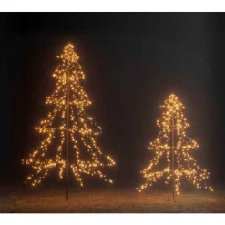 Lumineo Verlichte Kerstfiguren^ Kerstboom Vorm Led Buitenverlichting 300